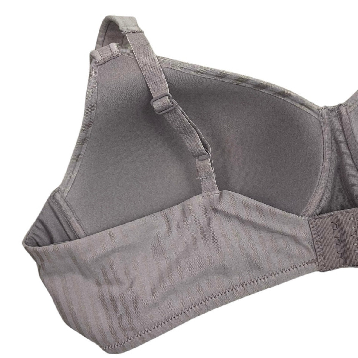 Playtex Purple Striped Padded Bra