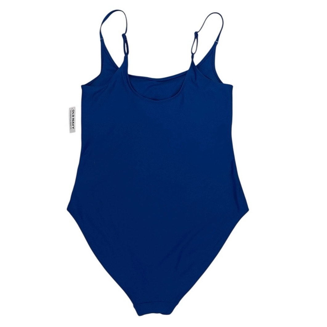 NWT Old Navy Blue Padded One Piece Swimsuit