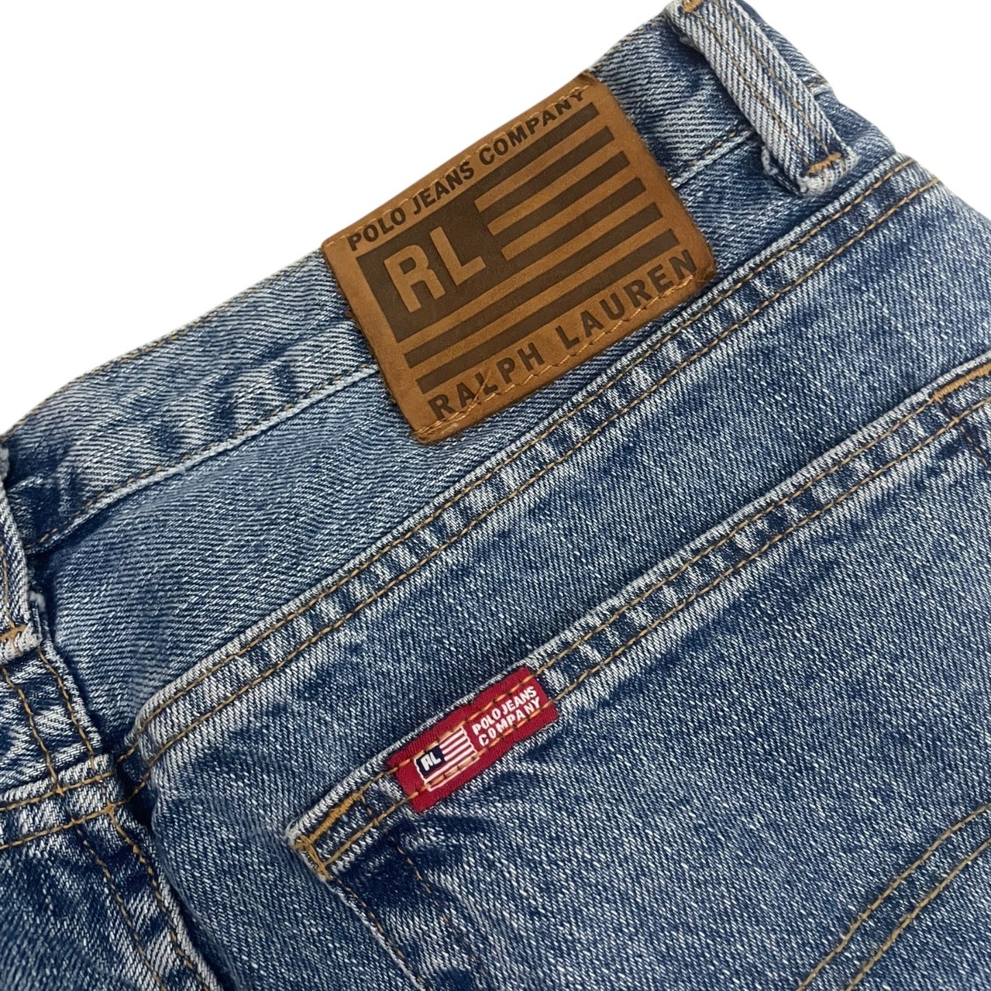 Polo Jeans Company by Ralph Lauren Vintage Cropped Saturday Jeans