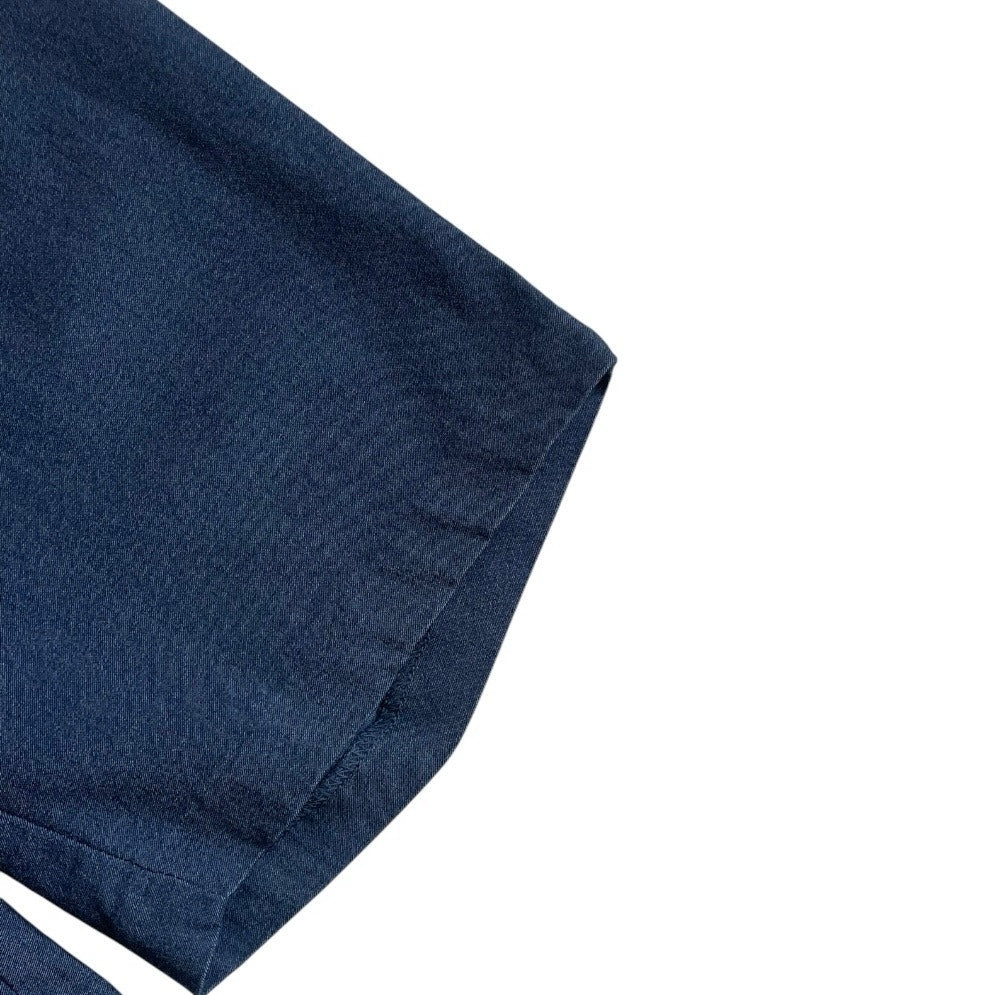 Mario Serrani Navy Blue Midi Shorts