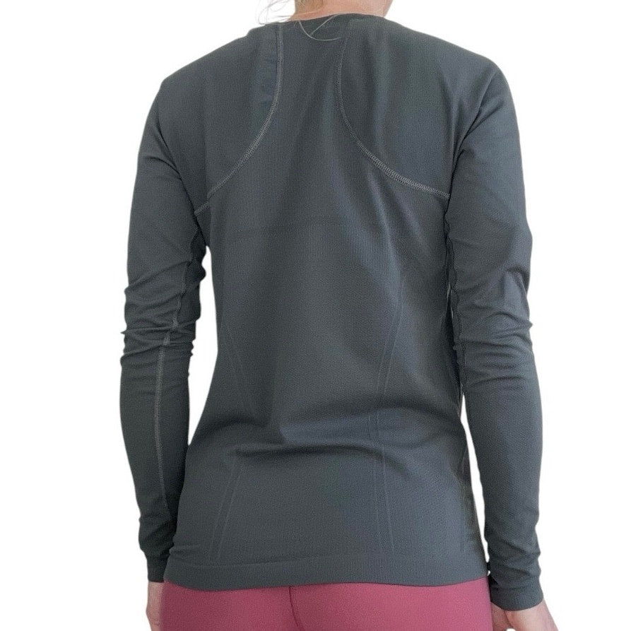 Athletic Green Long Sleeve Active Top
