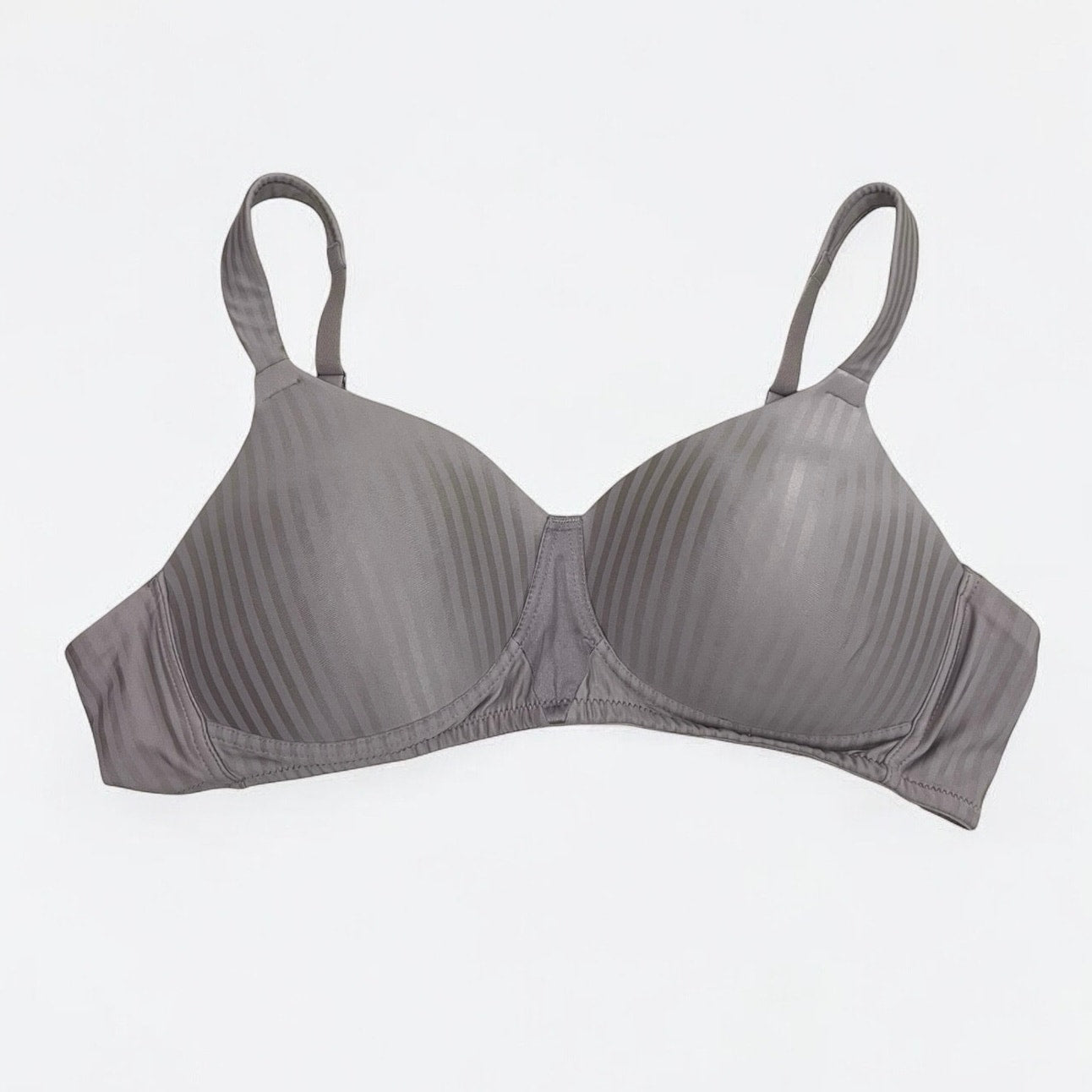Playtex Purple Striped Padded Bra