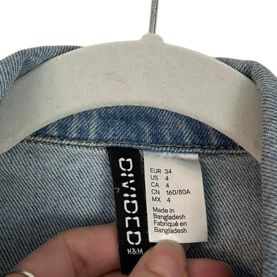 Divided Denim Button Down Jean Jacket