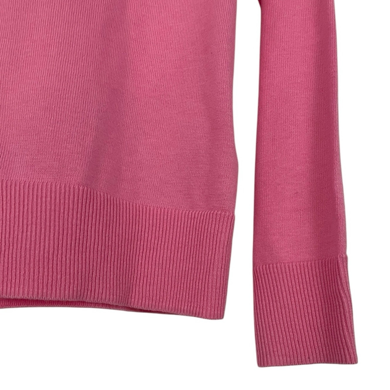 NWT Amazon Essentials Pink Button Down Cardigan Sweater