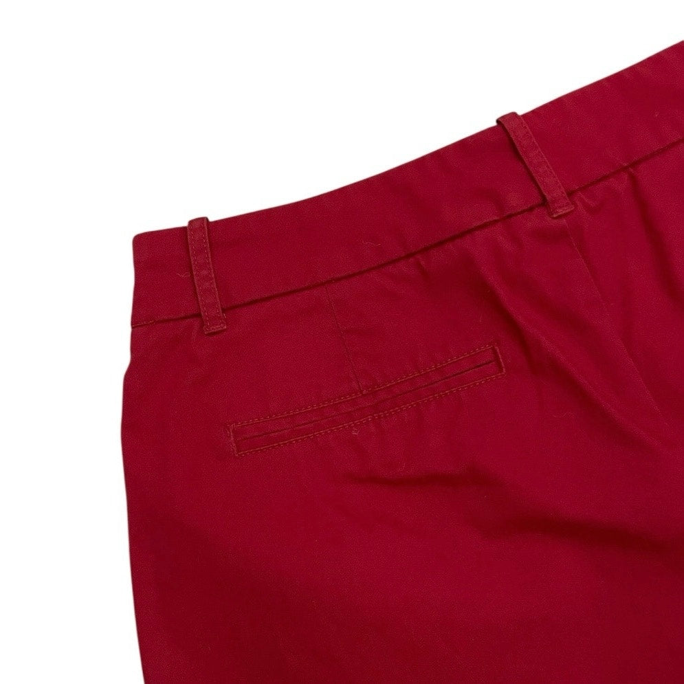 Dockers Red Bermuda Midi Denim Shorts