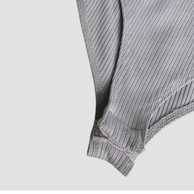 Forever 21 Light Purple Ribbed Bodysuit