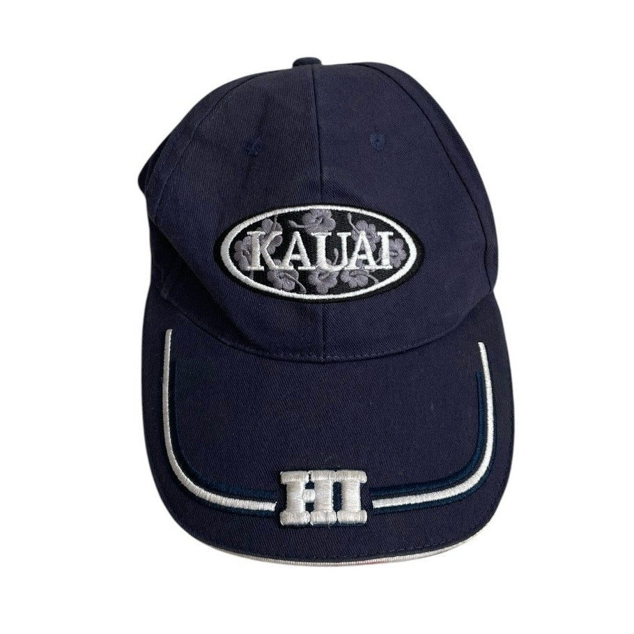 Magic Caps Kauai Hawaii Navy Blue Cotton Hat