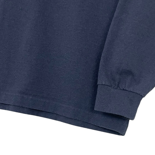 Patagonia Mens Navy Blue Fish Graphic Long Sleeve Responsibili-Tee
