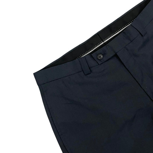 Pronto Uomo Mens Flat Front Straight Leg Dress Pants