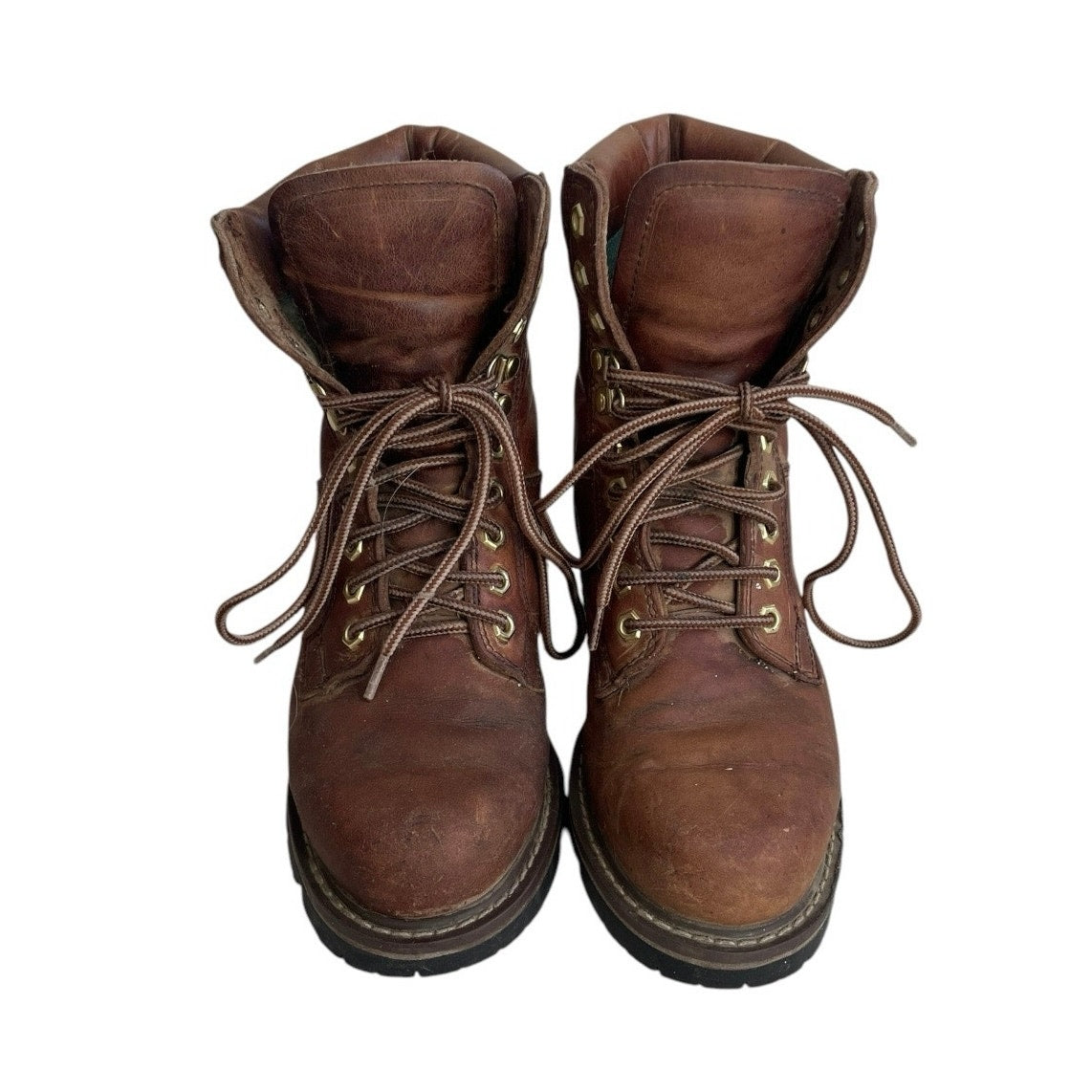 Vintage Colorado Genuine Leather Brown Oil Resistant Work Boots