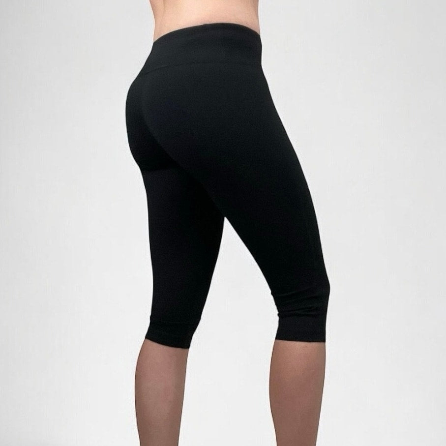 Zella Active Black Capris Ankle Cropped Athletic Leggings