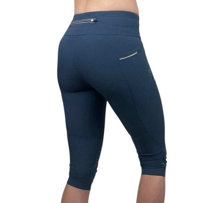 Athleta Navy Blue Capris Cropped Active Leggings