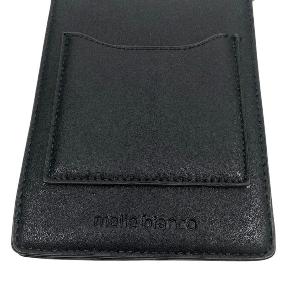 NWT Melie Bianco Ellie Black Leather Crossbody Purse