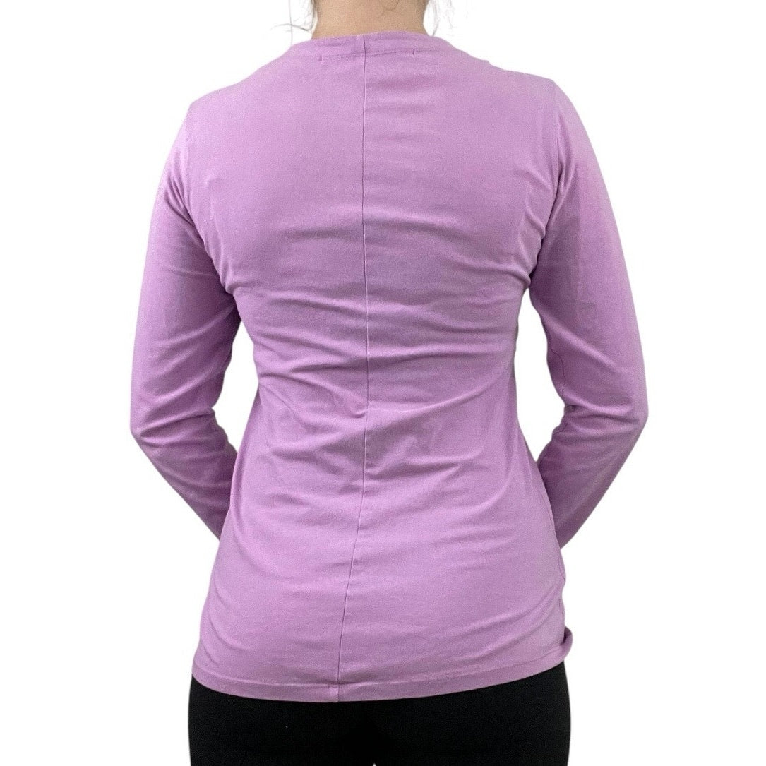 Athleta Purple Long Sleeve Active Blouse