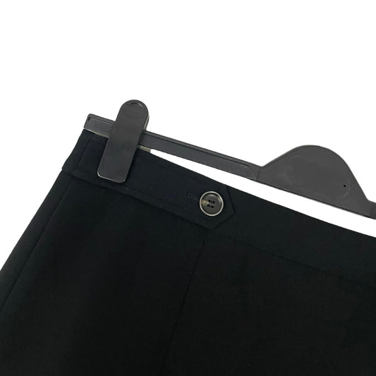 Ann Taylor LOFT Black A-Line Mini Skirt