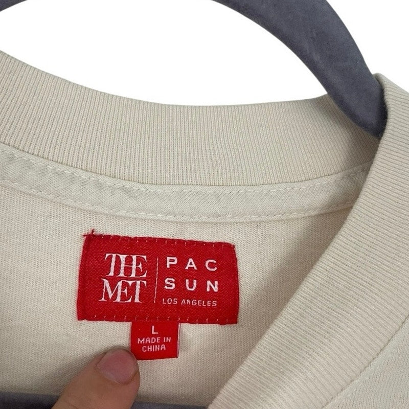 The Met x PacSun The Study of Fine Arts Cream Floral Graphic Tee