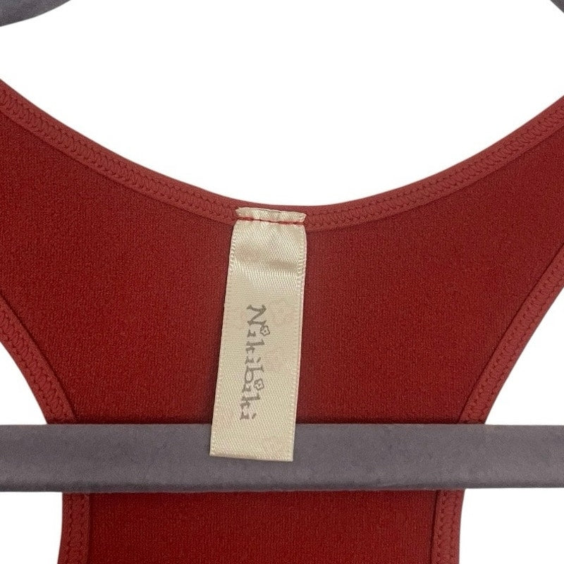 Nikibiki Burnt Orange Racerback Tank Top