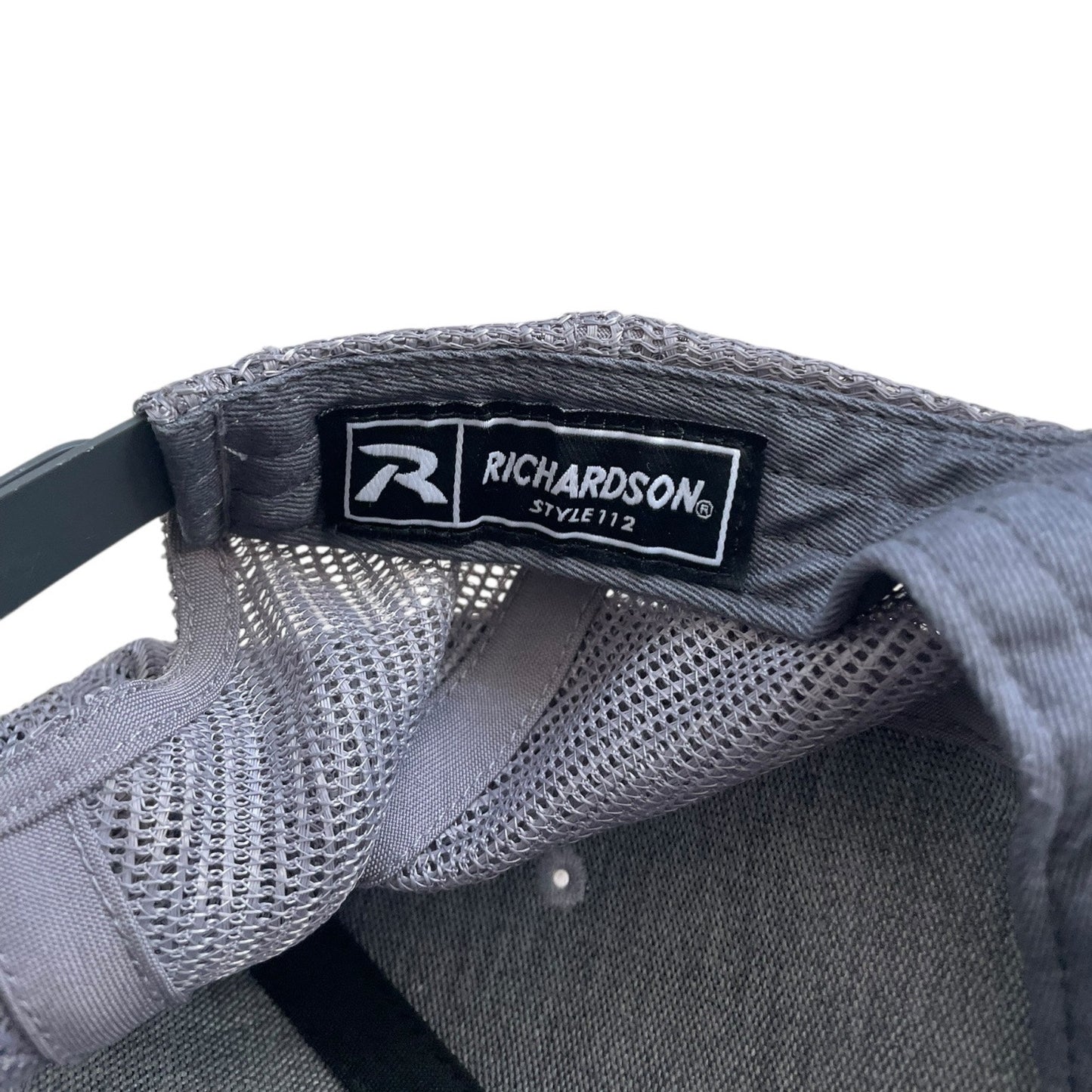 Richardson Mens Grey & Black Bridgestone 112 Trucker Hat