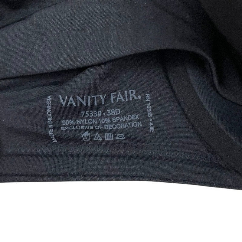 Vanity Fair Silky Black Padded Bra