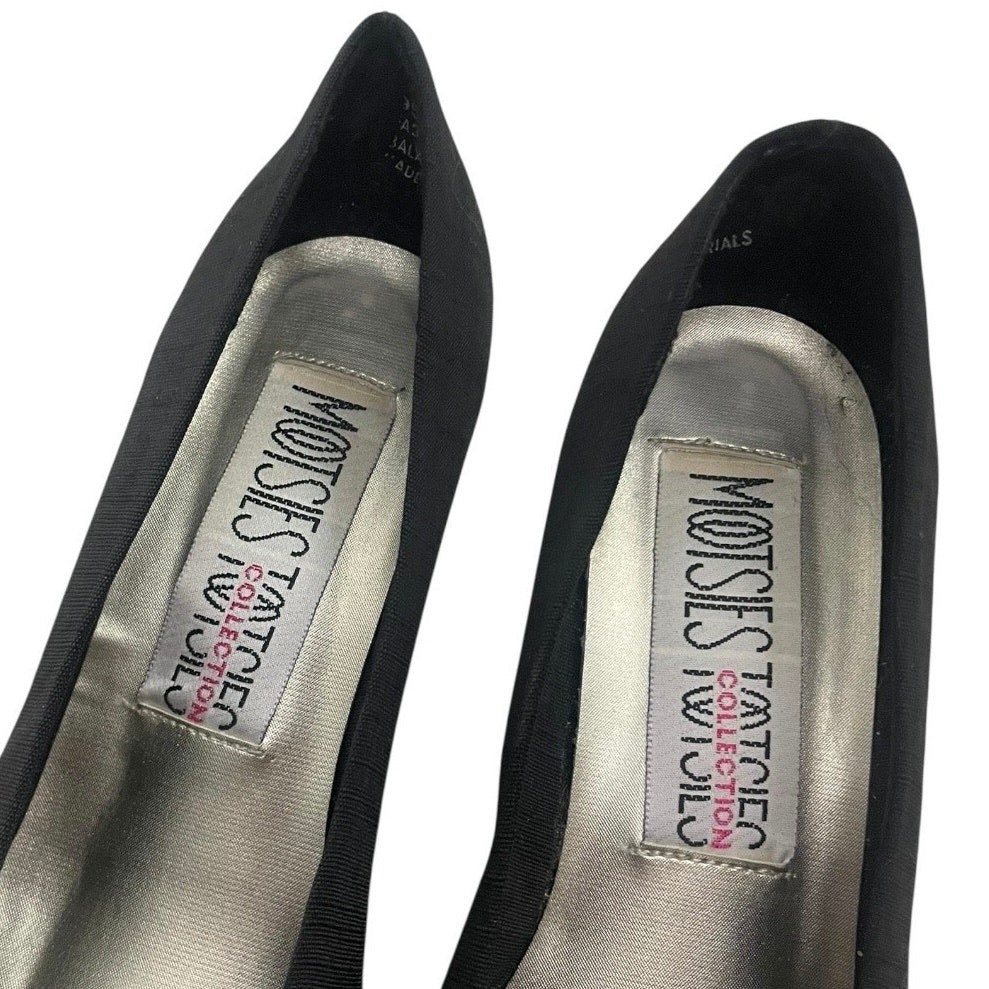 Mootsies Tootsies Vintage Black Kitten Heels