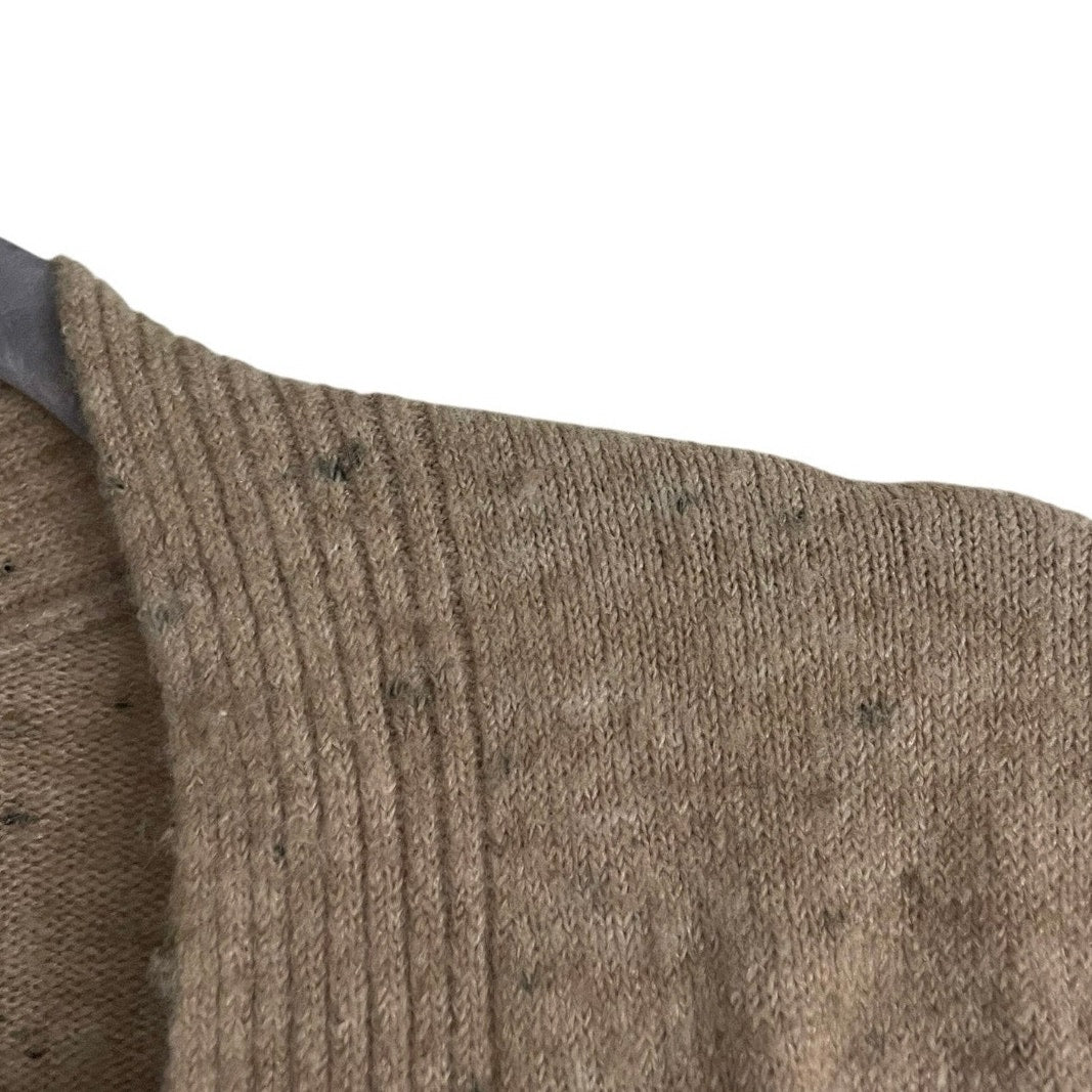 Old Navy Oatmeal Beige Cocoon Shortie Cardigan Sweater