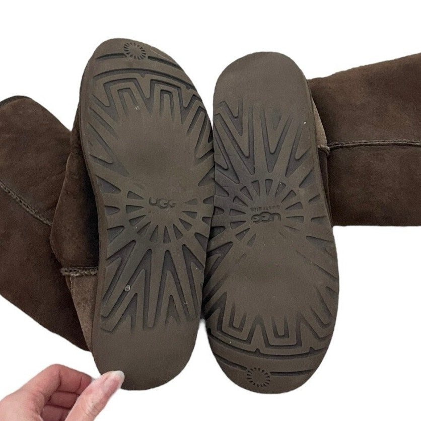 UGG Brown Fluffy Winter Boots