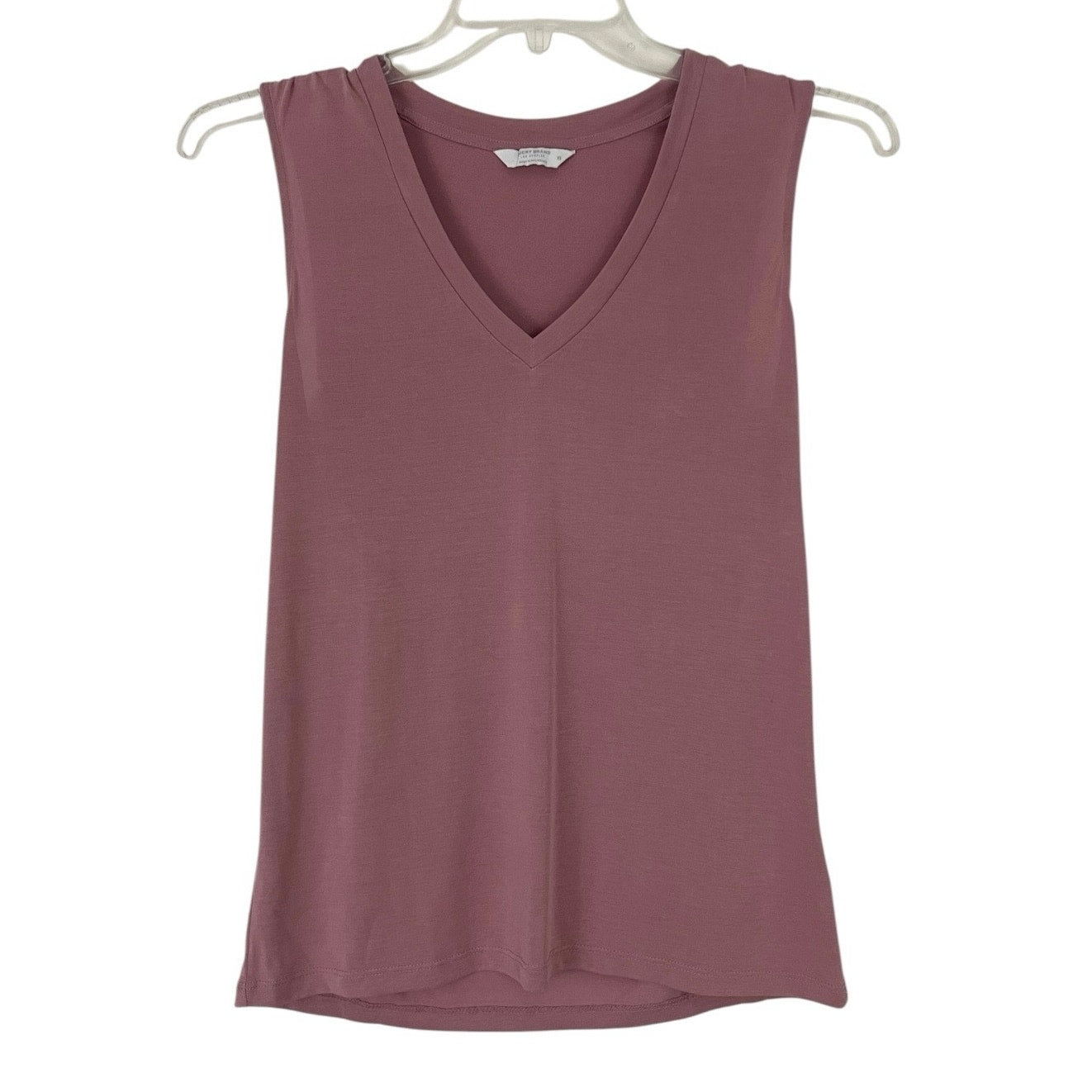 Lucky Brand Soft Pink V-Neck Tank Top