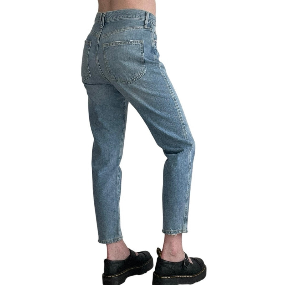 We The Free High Rise Straight Leg Jeans