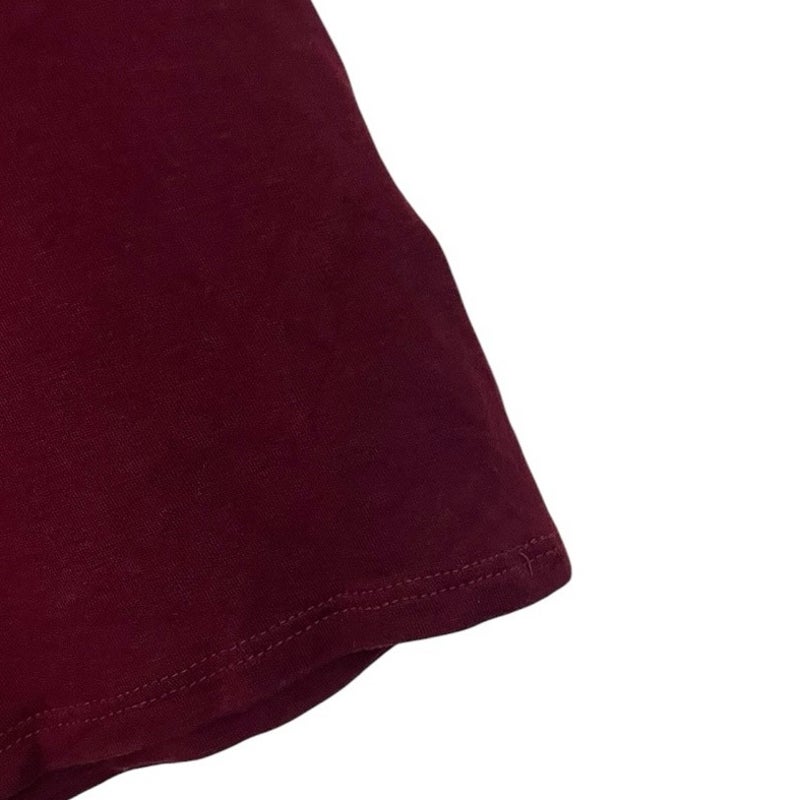 Burgundy Open Back Bodycon Mini Dress