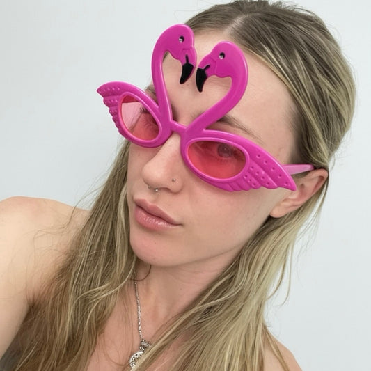Pink Flamingo Frame Sunglasses