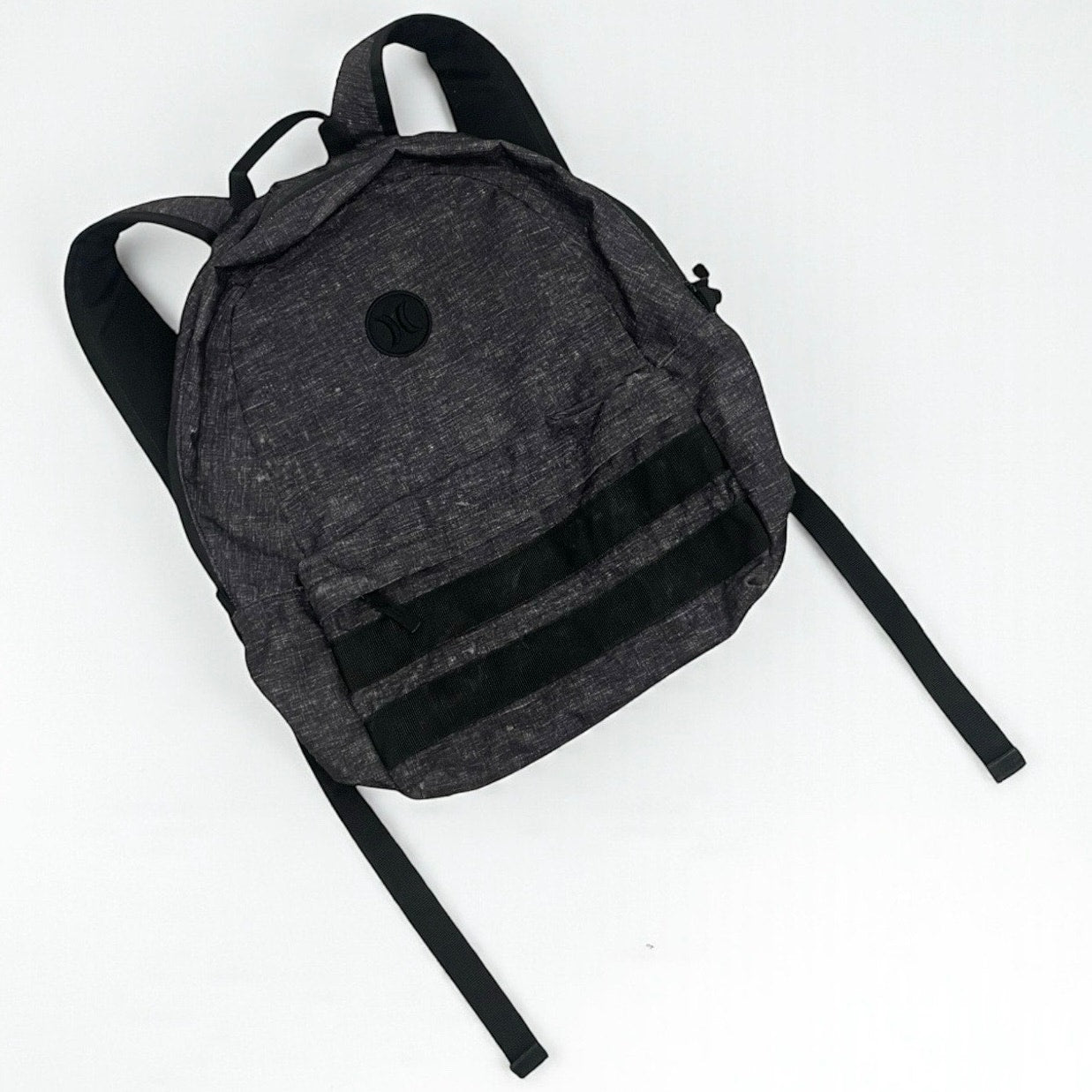 Hurley Grey & Black Unisex Backpack