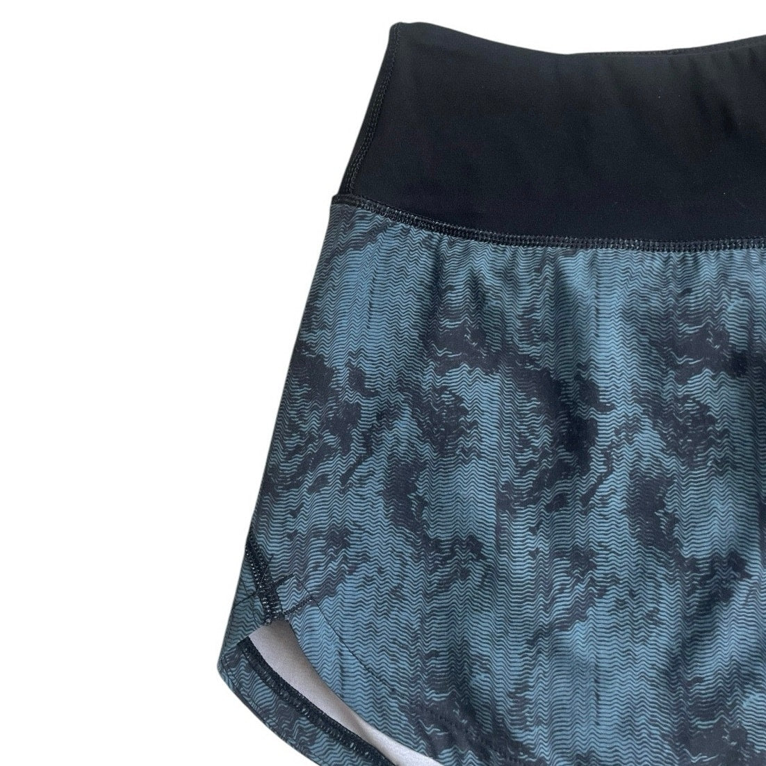 Vuori Blue Athletic Mini Shorts