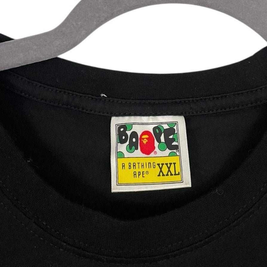 A Bathing Ape (BAPE) Mens Black Gunna WGM Gone Mad Logo Graphic Tee