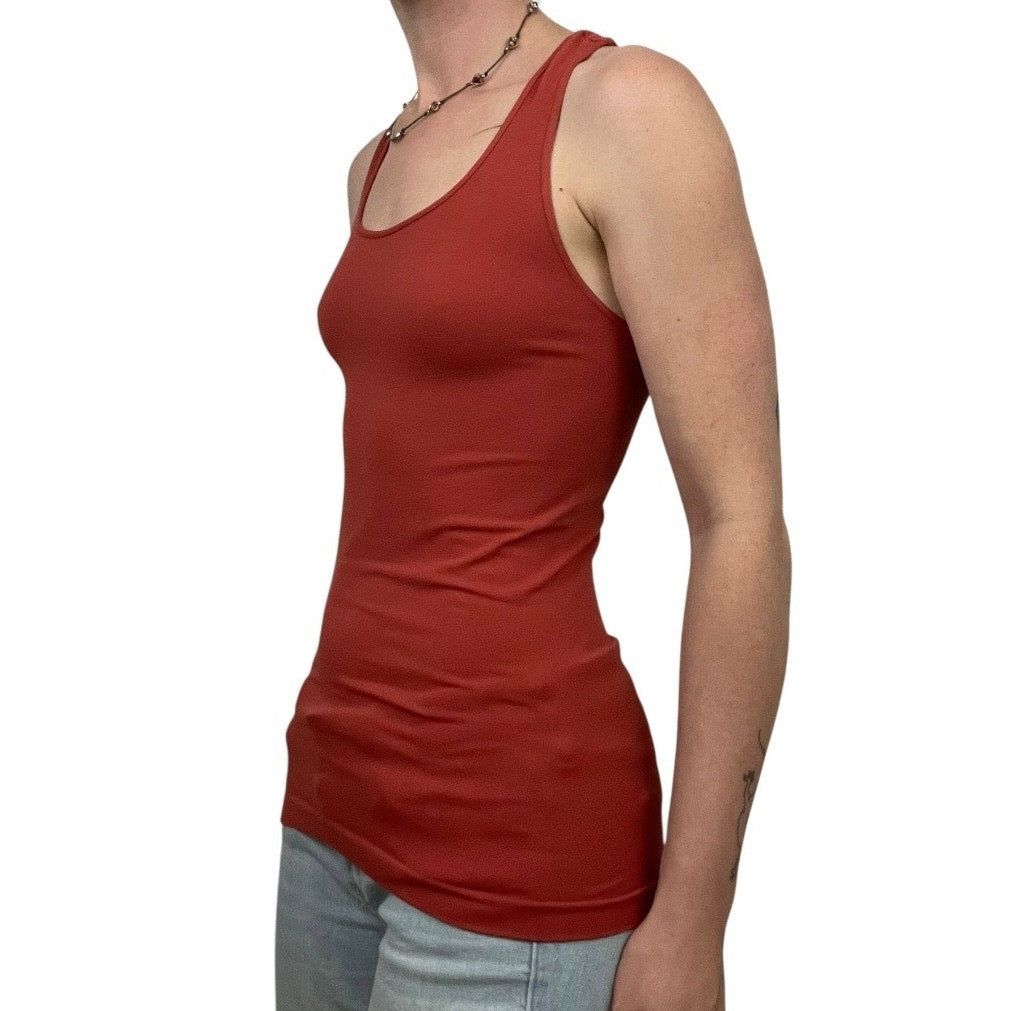 Nikibiki Burnt Orange Racerback Tank Top