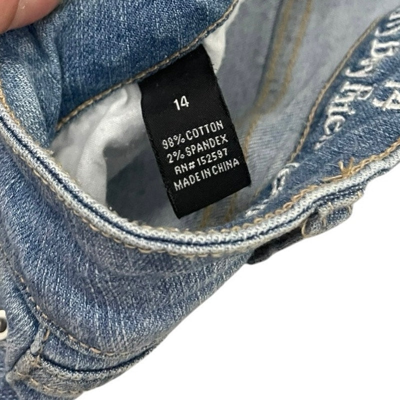 Resfeber Distressed Skinny Boy Friend Cuffed Jeans