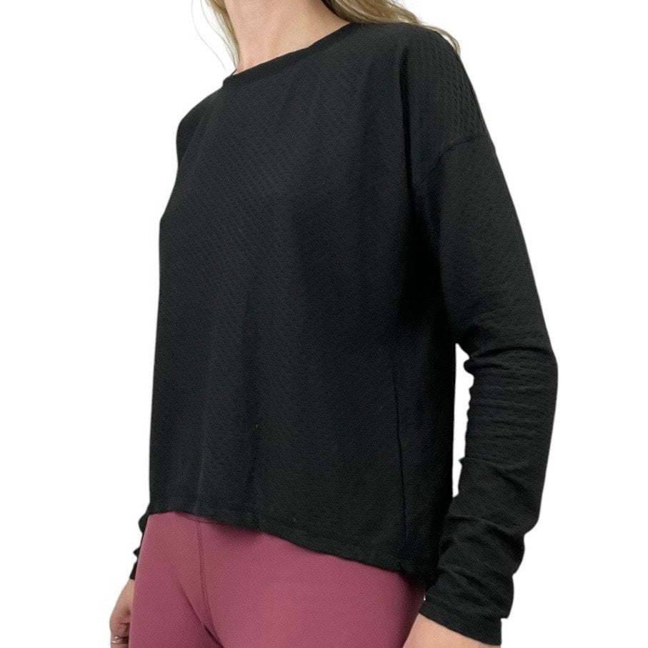 CALIA by Carrie Underwood Black Athletic Long Sleeve Top