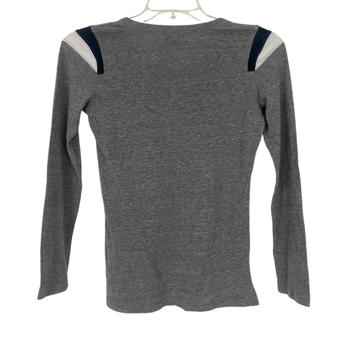 Team Apparel Denver Broncos Football Graphic Long Sleeve Top