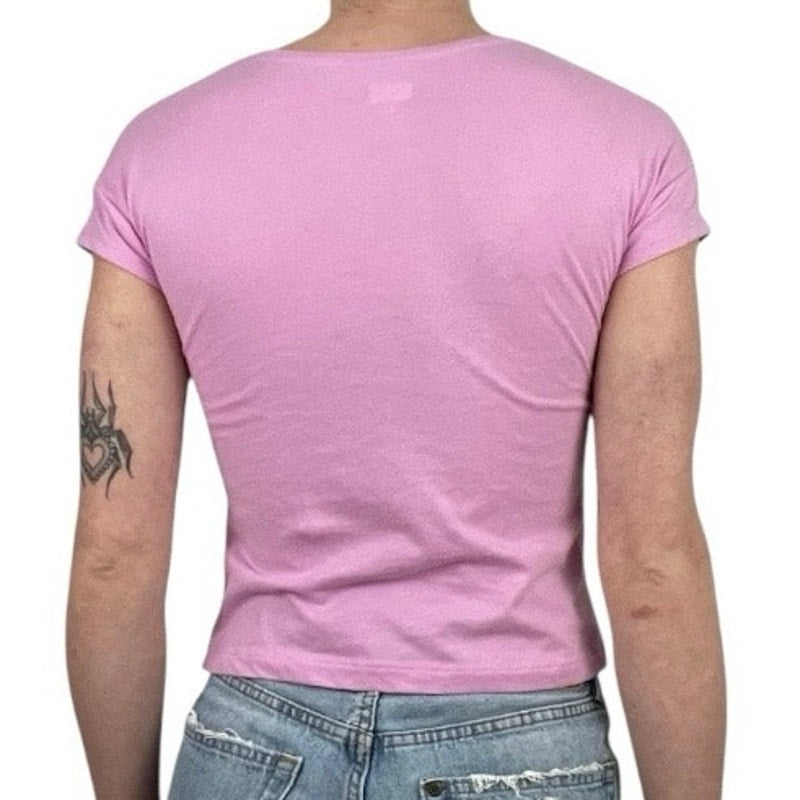 365 Kids Pink Hello Friends Graphic Short Sleeve Tee
