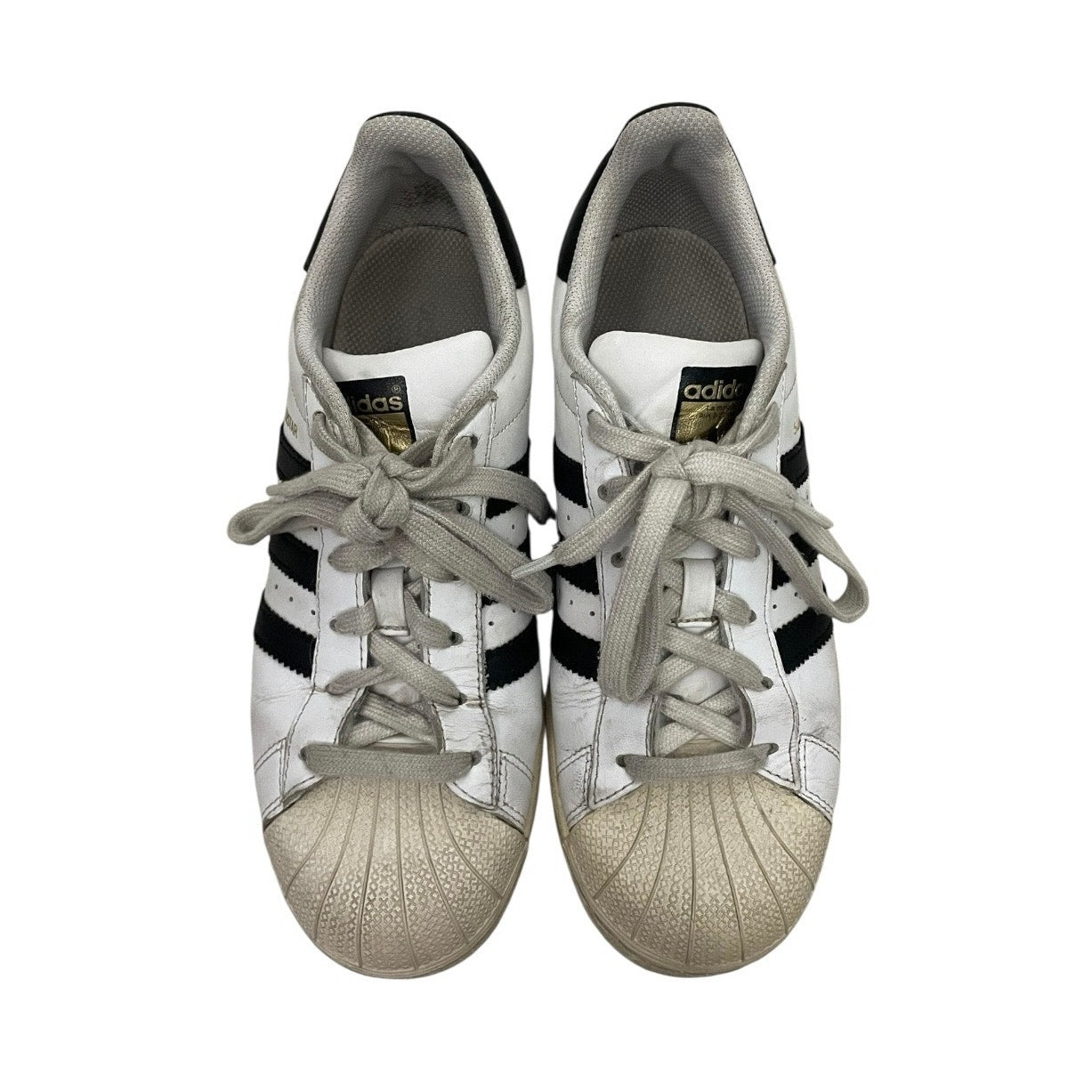 Adidas Black & White Superstar Sneakers