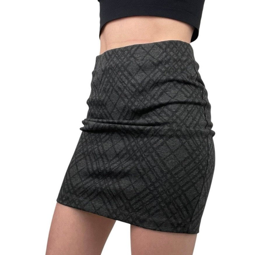 LOFT Outlet Grey Soft Pencil Mini Skirt