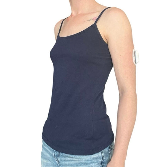 Natural Uniforms Navy Blue Modern Fit-Luxe Stretch Camisole