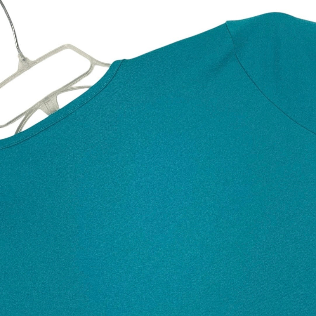 L.L. Bean Soft Blue Short Sleeve Top