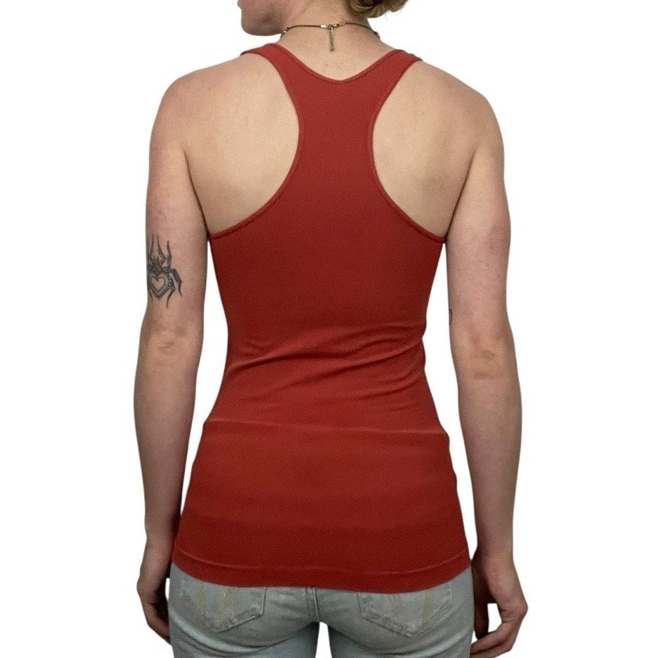 Nikibiki Burnt Orange Racerback Tank Top