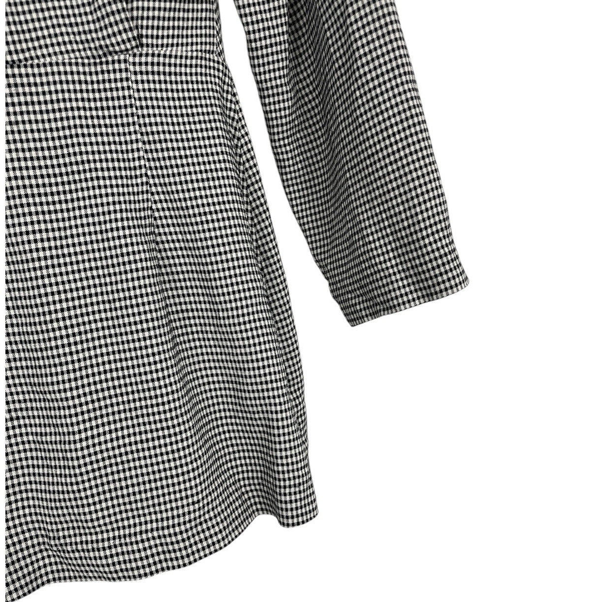 Francine Browner Vintage Black and White Gingham Blazer