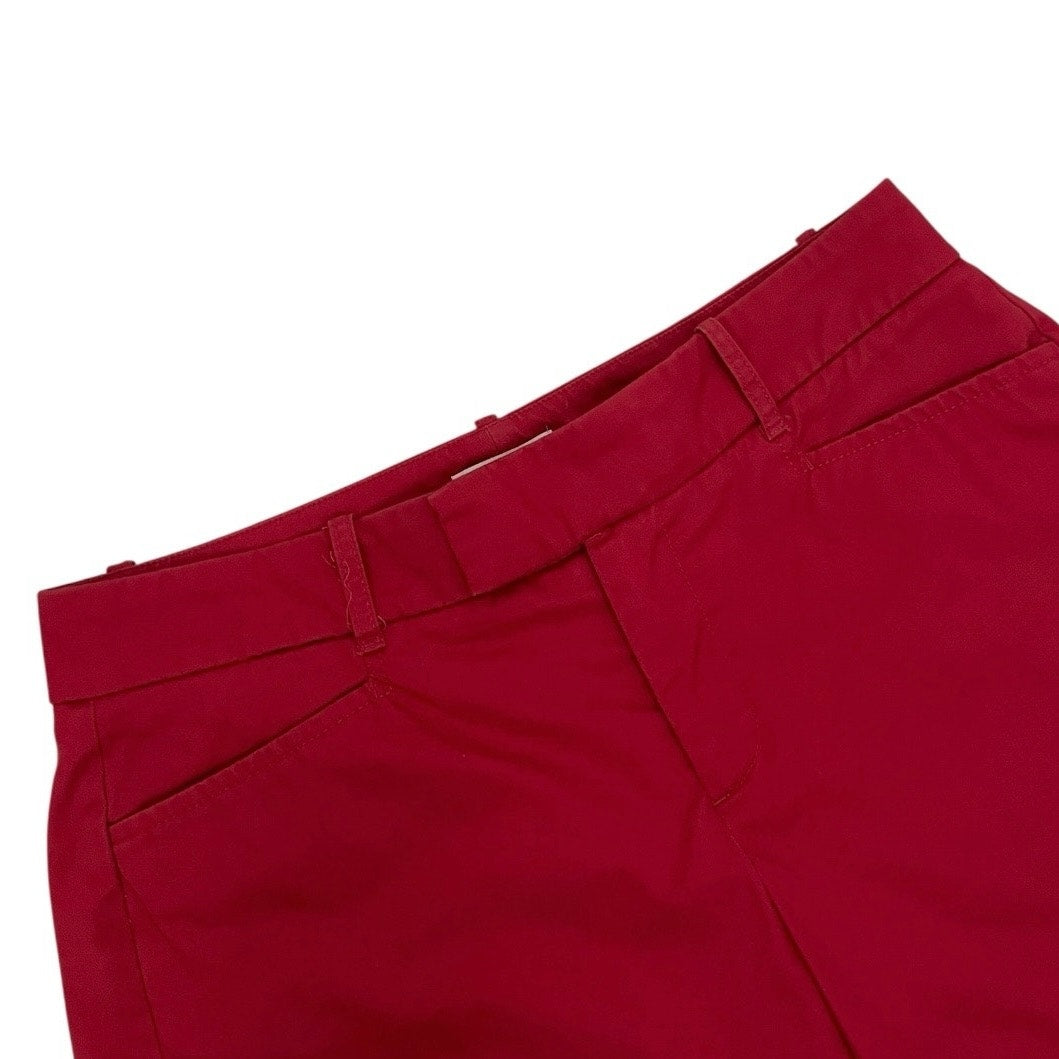 Dockers Red Bermuda Midi Denim Shorts