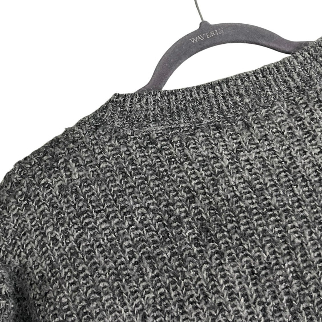 Caslon Grey Knit Crewneck Sweater