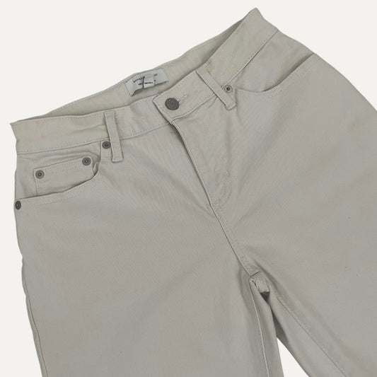 Banana Republic Cream Denim Girlfriend Jean
