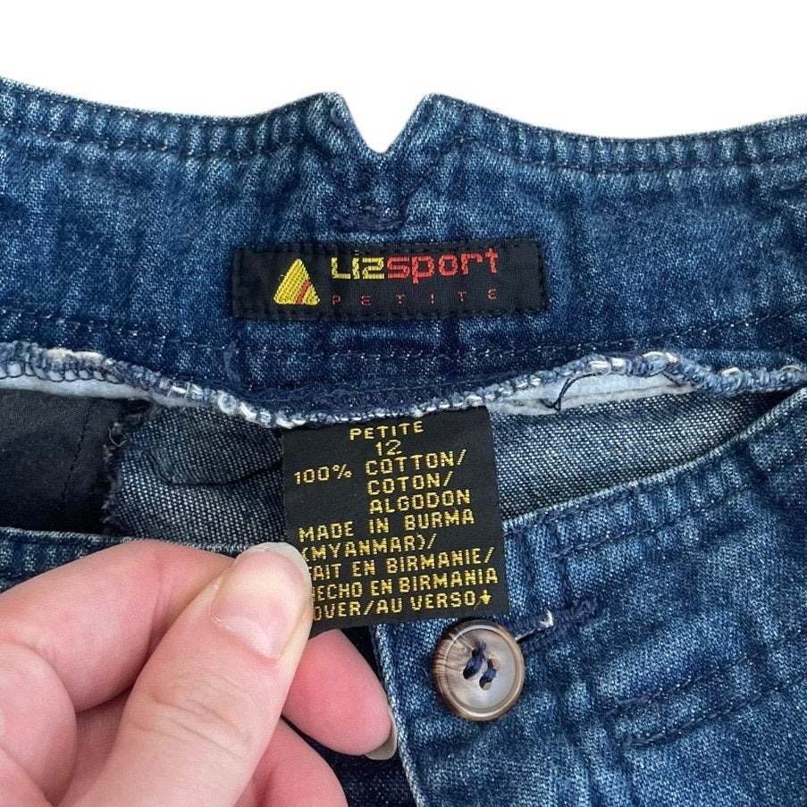 Liz Sport Petite Vintage High Rise Jeans