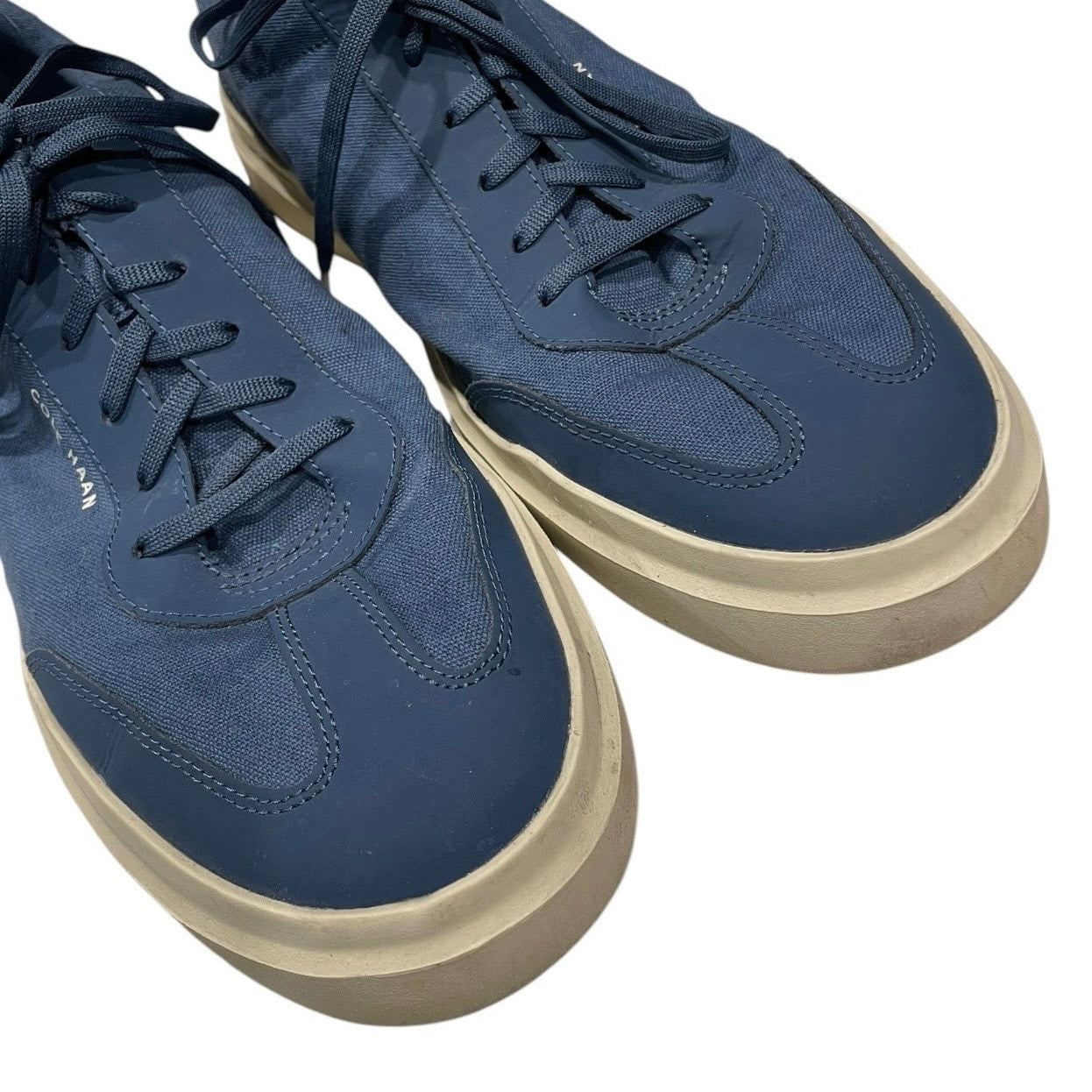 Cole Haan Mens Blue Grand Sneakers