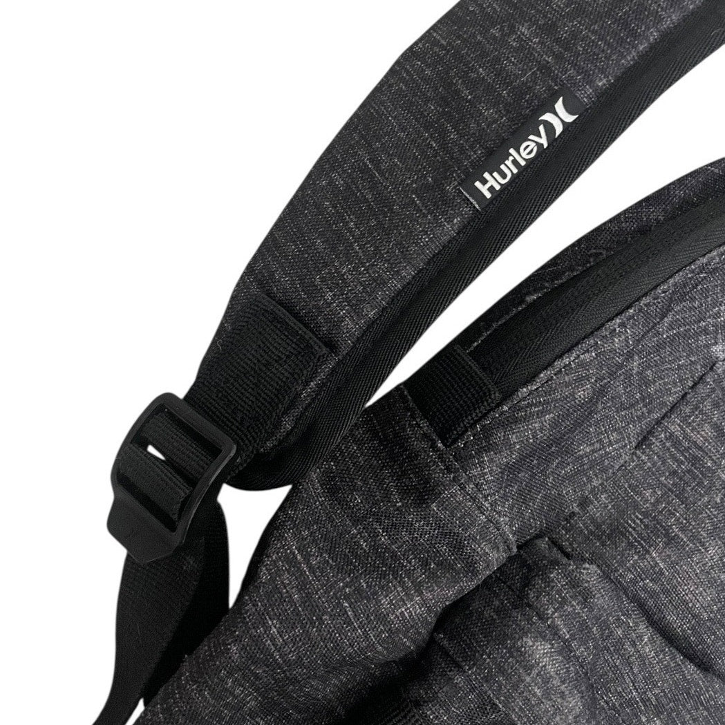 Hurley Grey & Black Unisex Backpack